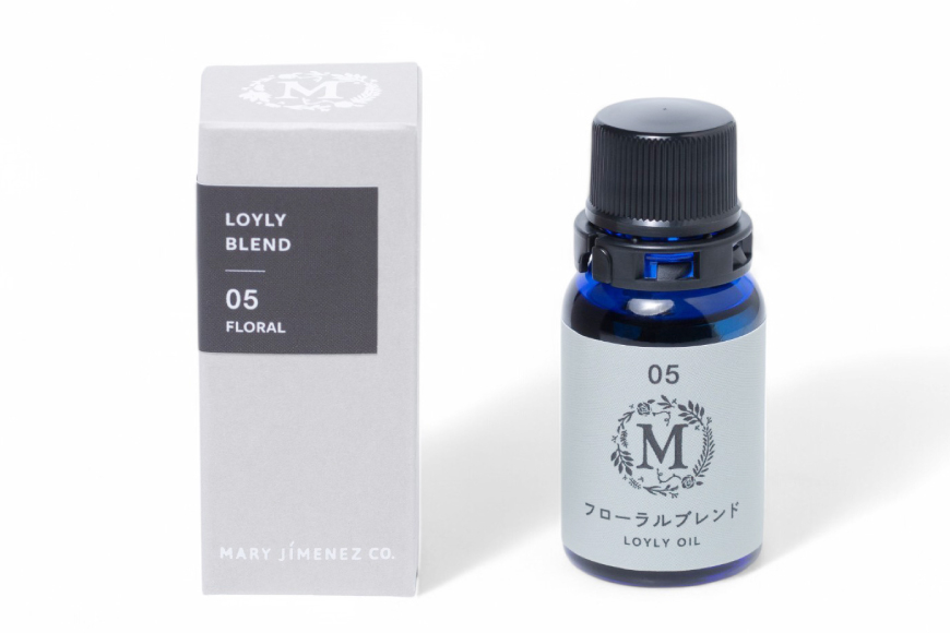 エッセンシャル オイル フローラル ブレンドオイル 10ml １個 [Mary Jimenez 石川県 志賀町 CK3047] 精油 アロマ ブレンド ローズ ゼラニウム