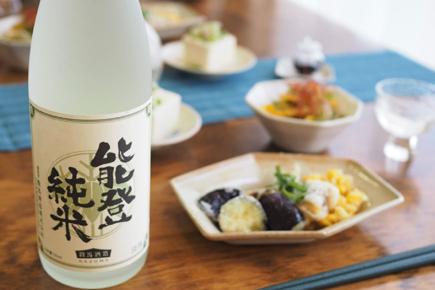 日本酒 竹葉 能登純米 720ml 1本 [株式会社 升々（ますもと酒店） 石川県 志賀町 AF4102] 山田錦 純米酒 冷酒 燗