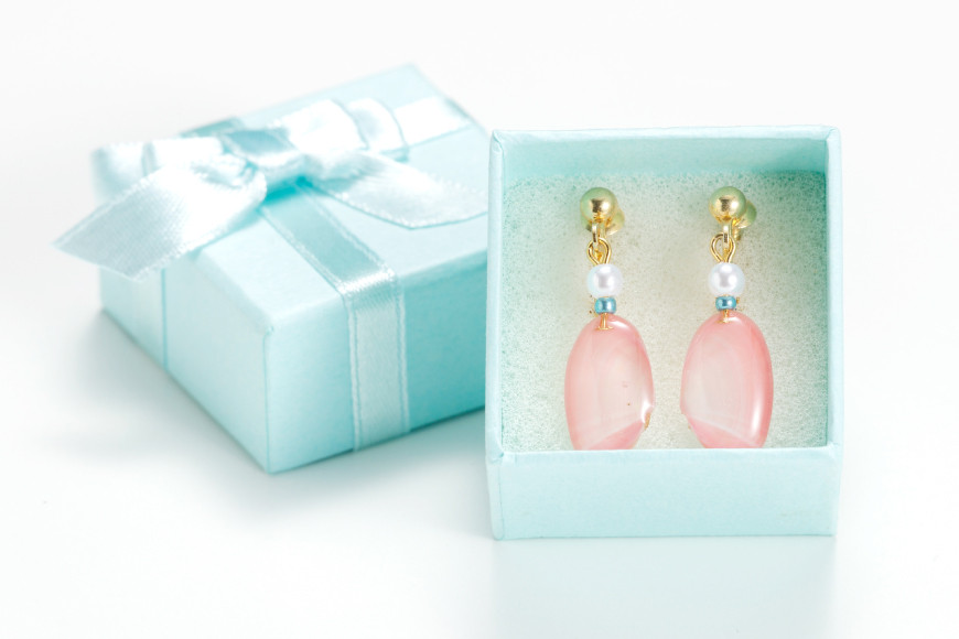 幸せを呼ぶ桜貝イヤリング [キダニ 石川県 志賀町 AL4106] アクセサリー イヤリング 桜貝 さくら貝 かわいい