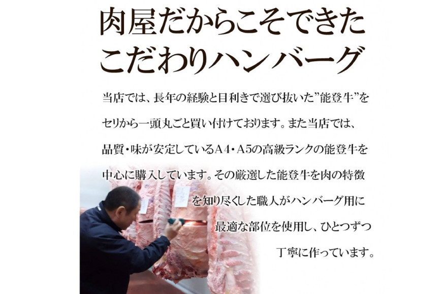 てらおか風舎の特選能登牛100%ハンバーグ 120g×5個 [てらおか風舎（寺岡畜産） 石川県 志賀町 AA4199] 肉 能登牛 ハンバーグ 5個 デミグラスソース付き 化粧箱入り