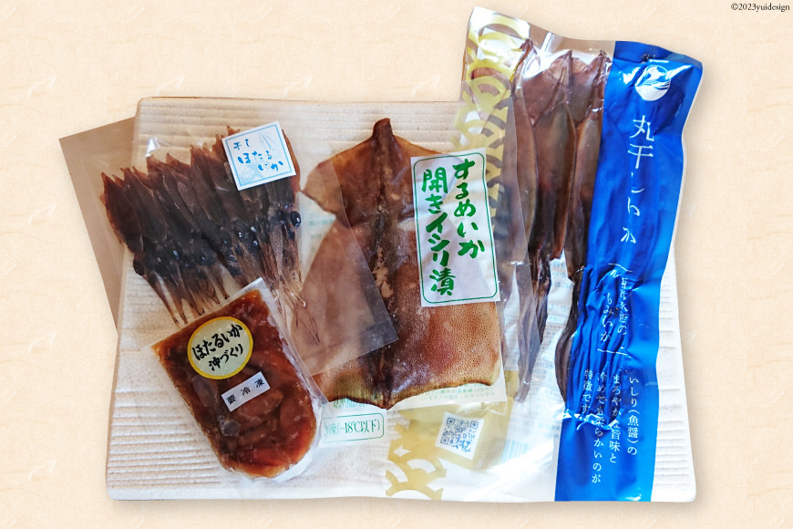 いかづくし大盛り [西海水産 石川県 志賀町 AB4129] いか イカ おつまみ 干しいか ほたるいか 手作り イシリ漬 大盛り