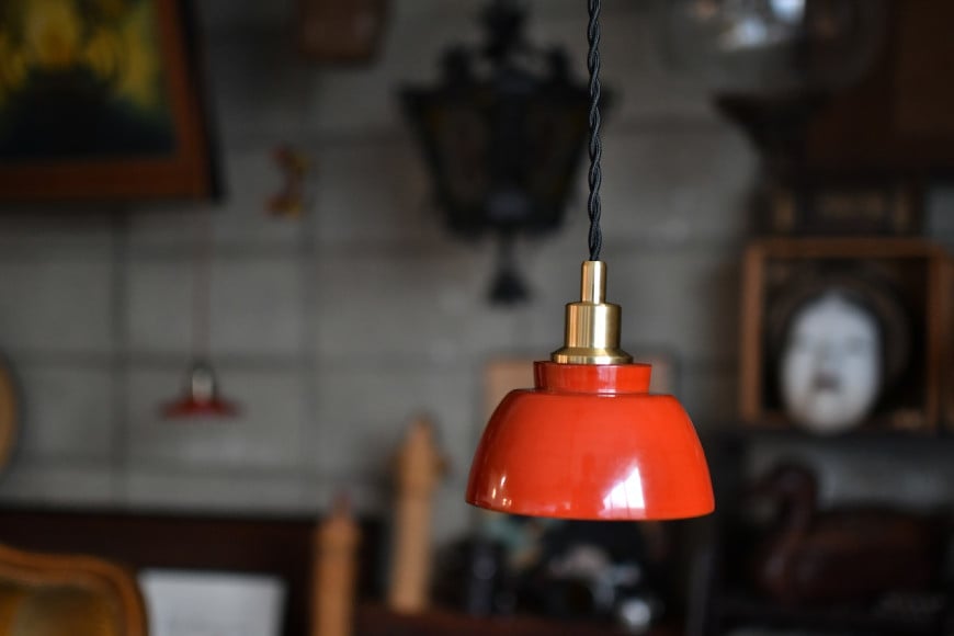 照明 輪島塗 ランプシェード 1個 [能登の古民家宿 TOGISO 石川県 志賀町 CI1003] 漆器 伝統工芸 アンティーク