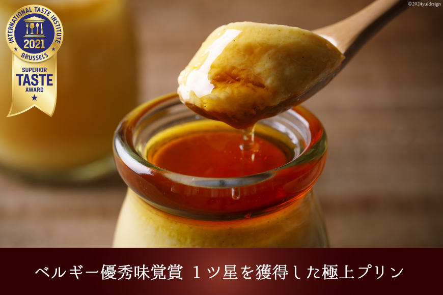 能登の極上素材プリン3個セット（プリン3個×シロップ1本） [宝達山本舗松月堂 石川県 宝達志水町 38600452]