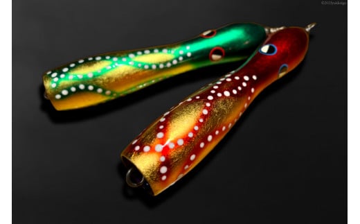 黄金の多幸 タコポッパー 18cm 80g 1杯 / ハッサク工房 / 石川県 宝達志水町 [38600229] 釣り ルアー