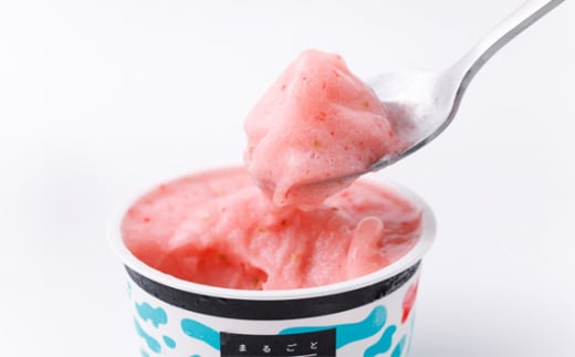 マルガージェラート6個セット（志宝いちご6個） [モアショップヤマモト（アイス） 石川県 宝達志水町 38600456]