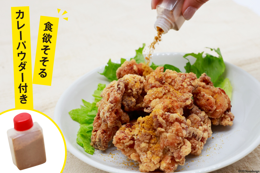 唐揚げ ごちから カレー味 300gx4袋(計1.2kg) [からあげ専門店おっSAMA 石川県 宝達志水町 38600910] からあげ から揚げ 冷凍食品 揚げ物 おかず お弁当 惣菜