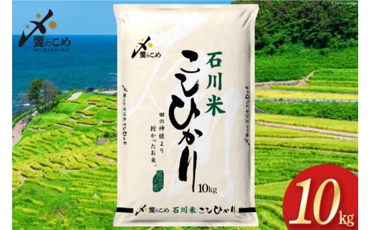 【期間限定発送】 米 令和7年 石川県産 石川米こしひかり【穂立】10kg [中橋商事 饗のこめ (あえのこめ) 石川県 宝達志水町 38601198] コシヒカリ お米 コメ 白米 精米 おこめ こめ 10キロ ごはん ご飯 国産
