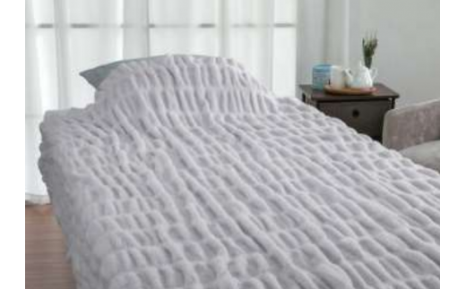 寝具 ブランケット Aurora ホイップコットンケット カラー:ナチュラル [流羽布 石川県 中能登町 27ae0007] ブランケット 大判 シングル ふわふわ フワフワ 無地 シンプル 中能登産