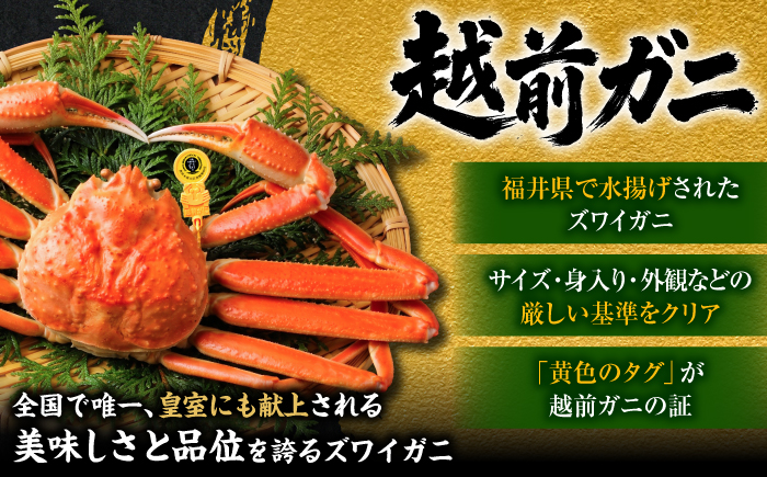 【先行予約/12月25日より順次発送】【年末希望】 越前がに 900ｇ×3杯 ズワイガニ ずわいがに ボイル 冷蔵 小浜市 / まるほ商店 【配送不可地域：北海道・沖縄・離島】[BFCS044]