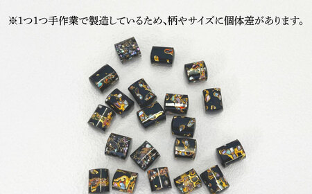 若狭塗ピアス BLOMINA (漆黒)/ ピアス 若狭塗 伝統工芸品 小浜市 / 若狭塗センター [BFEE002]