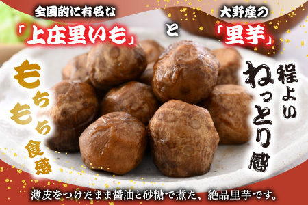 大野を代表するふるさとのお惣菜　里芋の煮っころがしセット