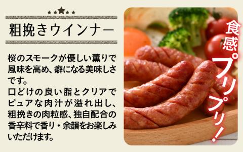 ブランド豚 荒島ポークのウインナー・ハンバーグ詰め合わせ[A-048005]