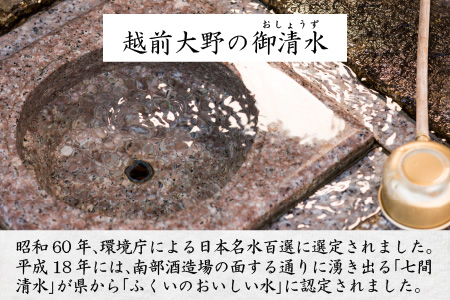 【12ヶ月連続お届け】奥越前の水 PET2L×6本 計72本[H-036001]