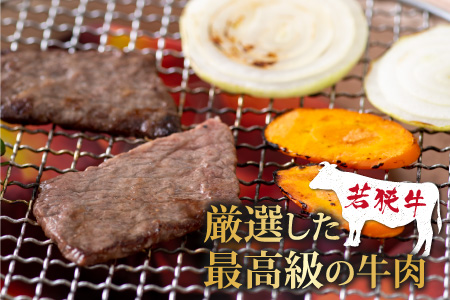 【福井のブランド牛肉】若狭牛 モモ肉 焼肉用  270g×1パック【4等級以上】[A-054016]
