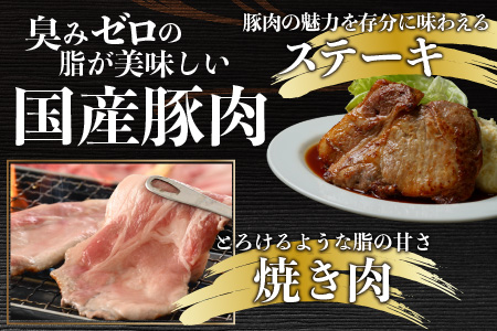 【肉の定期便×12回コース】肉好き大集合！臭みゼロの豚肉「荒島ポーク」食べ比べ 定期便 【福井のブランド豚肉】[K-054001]