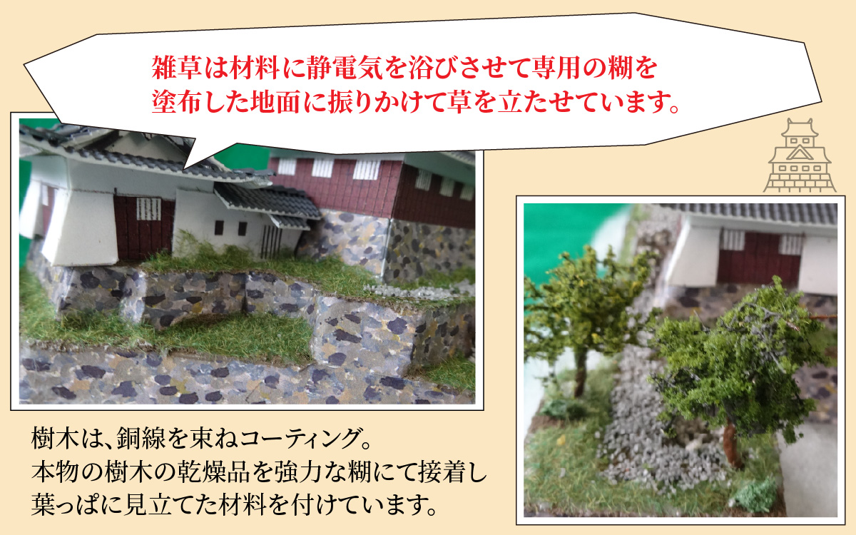 天空の城 越前大野城 ジオラマ レギュラー(2025ver.) [A-045001]