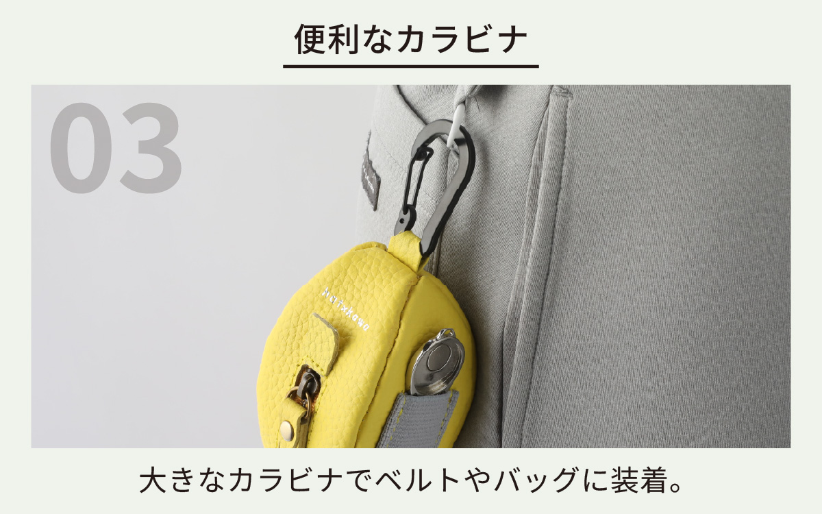 ぷっくりとしたゴルフボールケース・白