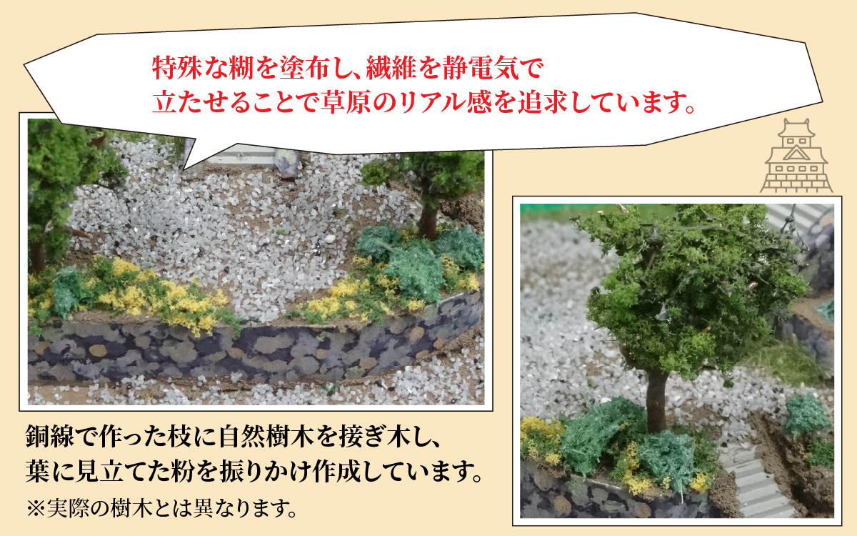 北陸最古の城　丸岡城　ジオラマ　2025ver. [B-045001]