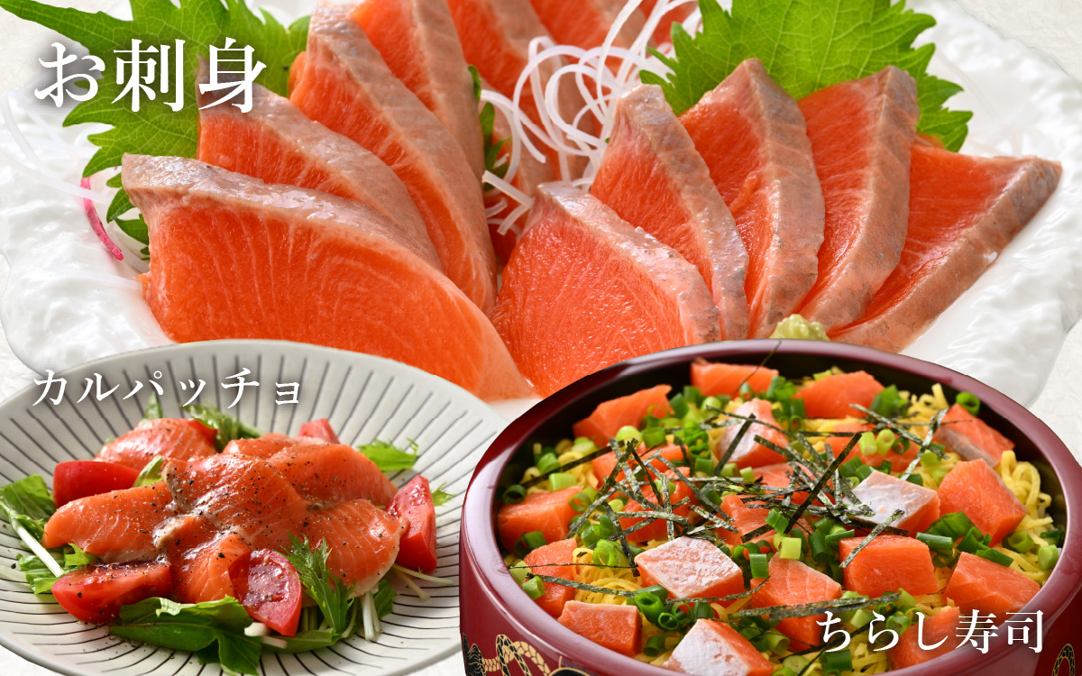 【希少】福井県大野市産 ふくい名水サーモン 1尾 約1.2kg（生食・加熱用）真空冷凍