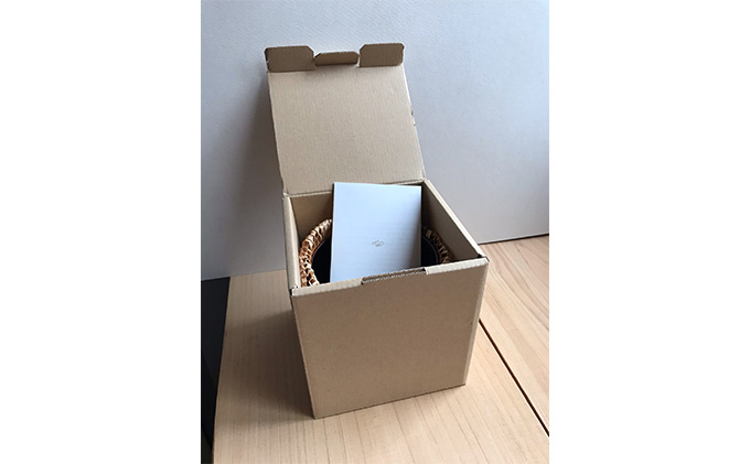 フリーカップ　しのぎ艶消透焦茶色[B-028001]