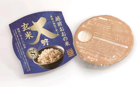 【6ヶ月定期便】地球にやさしいパックご飯 10食入り【玄米】× 6回　計60食　減農薬・減化学肥料 「特別栽培米」－地球にやさしいお米－[E-003003]