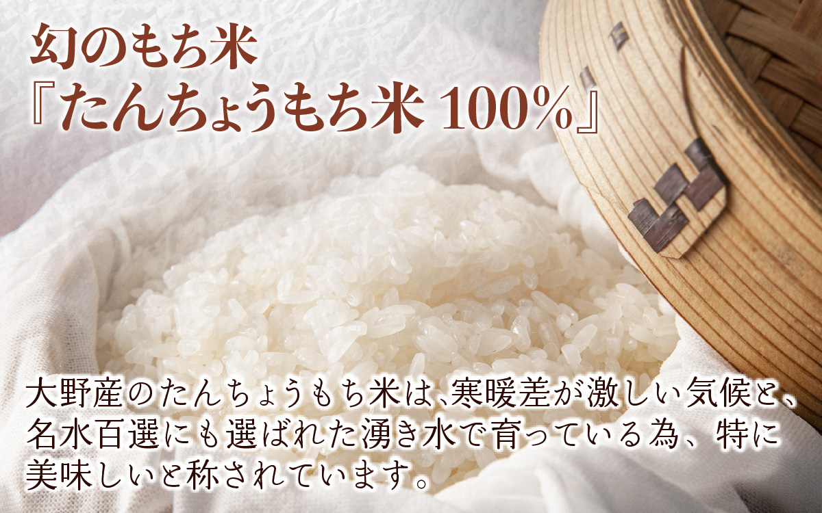 【年内配送】杵つき餅セット 32個 1.5kg分 丸もち 角もち 大野産たんちょうもち米【12月24日までの入金確認分は年内お届け】[A-011012]