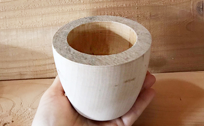 フリーカップ　しのぎ艶消透焦茶色[B-028001]