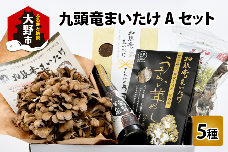 九頭竜まいたけとうま煮・ごはんの素など加工品セット(Aセット)[A-038002]