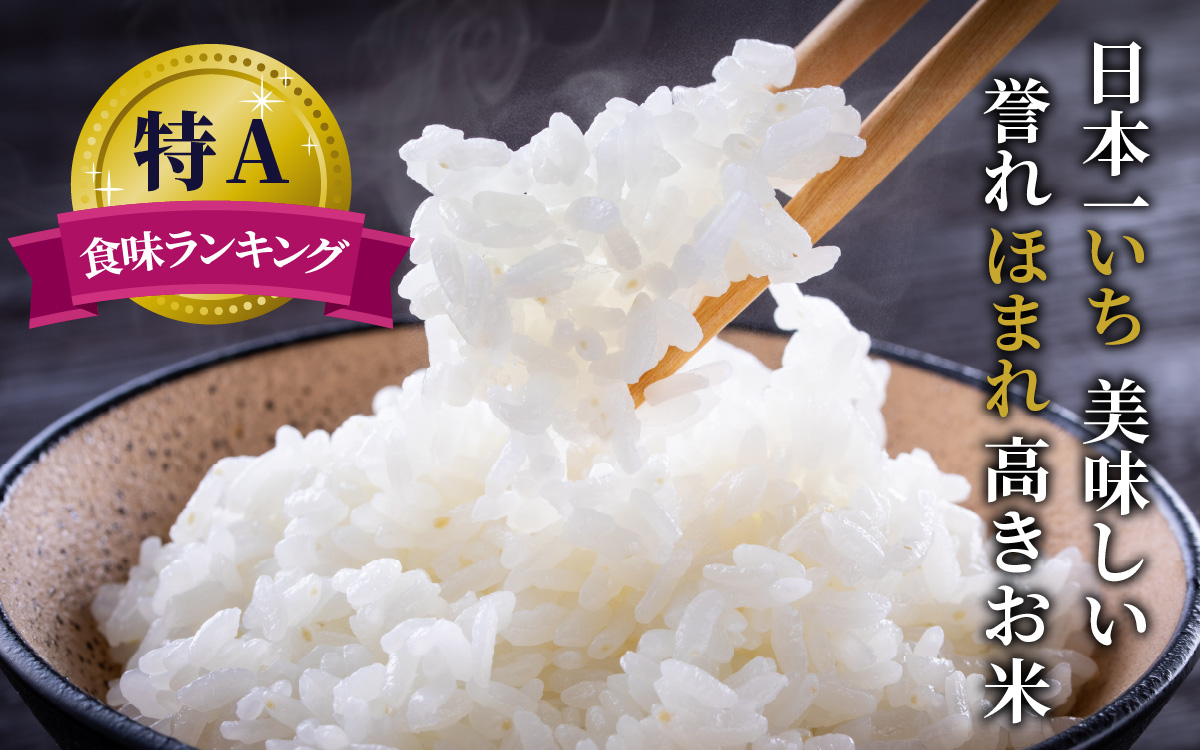 【3ヶ月定期便】【令和7年産 新米】福井県産 いちほまれ（白米）5kg×3回　計15kg