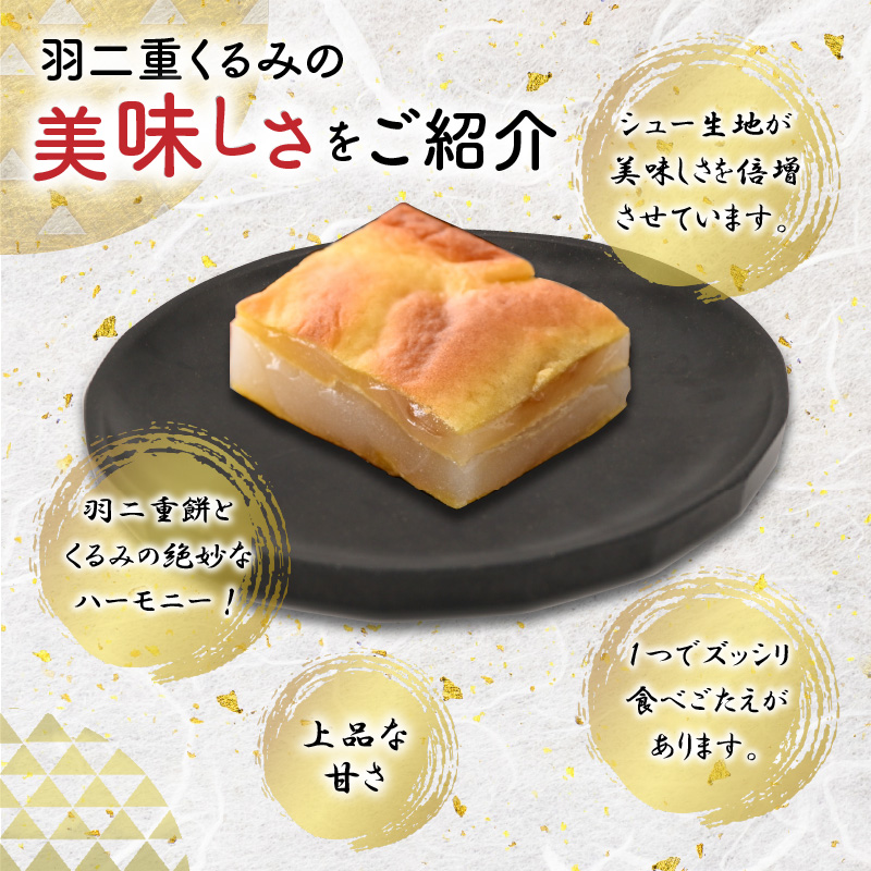 【ランキング最高1位！人気の返礼品です！】羽二重くるみ 10個入り  [A-032007]