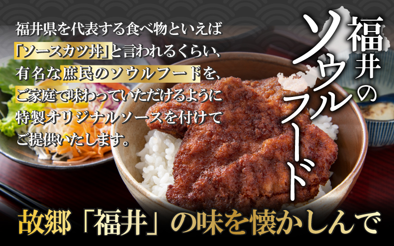 福井名物 ソースカツ丼セット9人前 [A-037020]