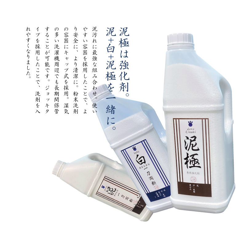 泥汚れ専用洗剤 泥-doro- 一刀両断 2kg×2本 [A-019015]