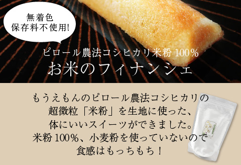 お米のフィナンシェ 3本 × 3箱（計9本）セット [B-08215]