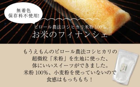 お米のフィナンシェ  1箱 米ぬか生地 [A-08206a]