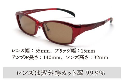 鯖江産フレーム Specialeyes SPE-8382 レッド [G-11201b]