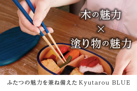 Kyutarou BLUE 箸23cm 爽 爽