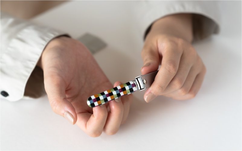 めがね素材がおしゃれな『Sabae Tsumekiri（サバエツメキリ）』 マルチブラウン マルチブラウン