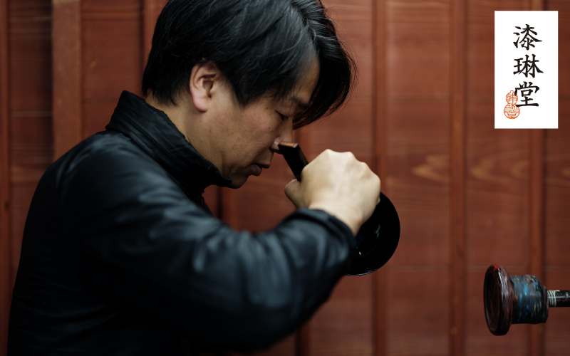 【大本山永平寺御用達 漆琳堂】 食洗機対応の漆塗り椀 一乗椀 4寸＜越前漆器＞朱 朱 4寸