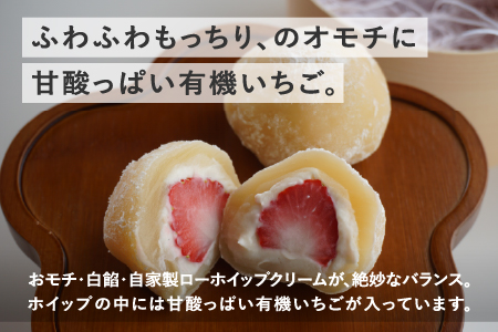 野尻ケイクの生苺大福