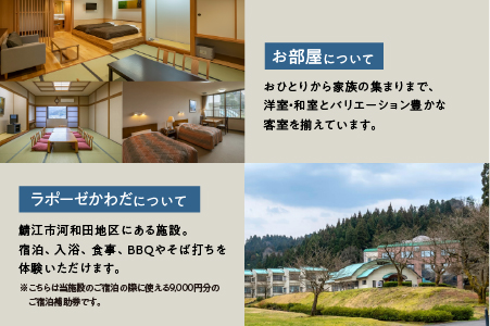 ラポーゼかわだ ご宿泊優待券（9,000円分）