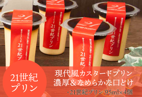 2種のカスタードプリン 20世紀・21世紀プリン 8個セット