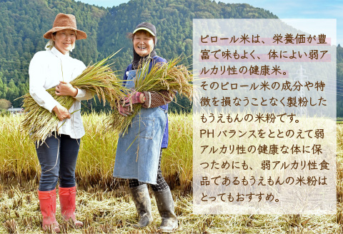 ピロール米こしひかり100％の米粉（超微粒） 500g × 1袋