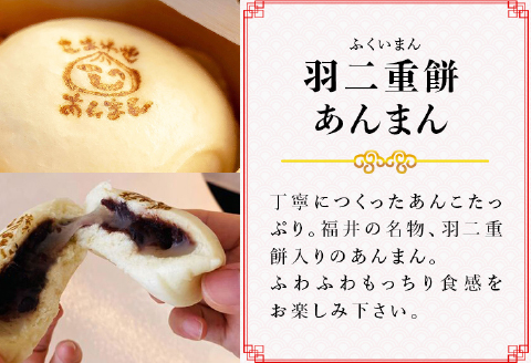 福井産食材で作った米粉入り肉まん「ぜんぶふくいまん」12個セット