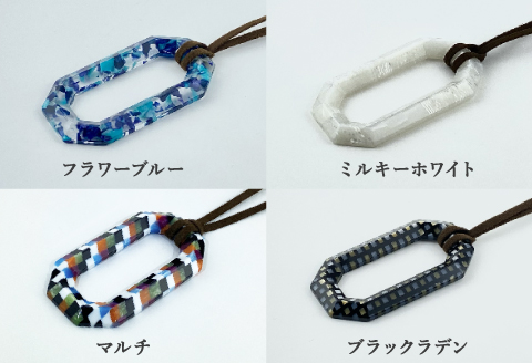 ＜KISSO＞Pendant Glass Holder Square　レッド レッド