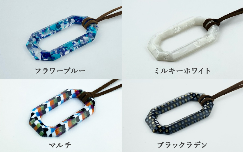 ＜KISSO＞Pendant Glass Holder Square　ミルキーホワイト ミルキーホワイト