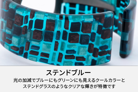 Apple Watch専用バンド 「Air bangle」ステンドブルー（Series10/11　46モデル） ステンドブルー Series10/11　46モデル