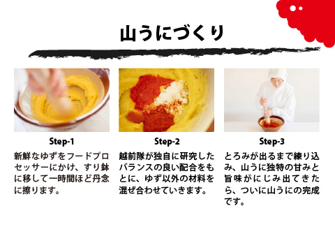 鯖江の伝統薬味 山うに＆蕎麦セット （大） 辛口 [B-01003b]