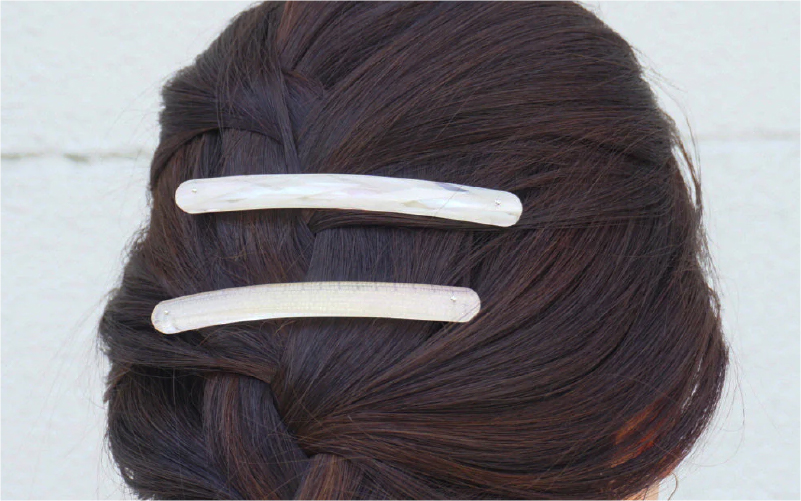 ＜KISSO＞Barrette イエローホーン イエローホーン