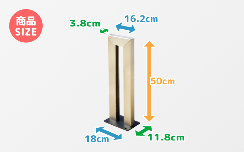 サイクルスタンドミニ/屋外アルミ製1台用自転車スタンド ブラック ブラック