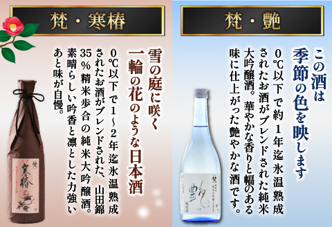 【ふるさと納税】【鯖江の銘酒を贅沢に飲み比べ】【先行予約】【限定120セット】【2026年2月17日～順次発送】世界の梵 日本酒６種飲み比べ [G-01107]